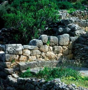 Stoa auf der Agora (Ruine), Lato