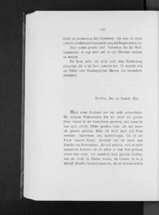 Berlin, den 19. August 1893.