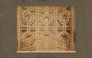 Santo Spirito, Florenz: Deckendetail der Vorhalle der Sakristei