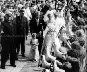 Hochzeit von Marika Kilius und Werner Zahn