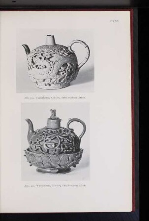 Abb. 399. Wasserkane, Celadon, durchbrochene Arbeit.