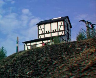 Wasserläufe Freiberg: Rothschönberger Stolln, VIII. Lichtloch, Huthaus