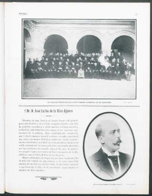 [Fotografía de] El tercer centenario de Santo Toribiio - Banquete en el seminario