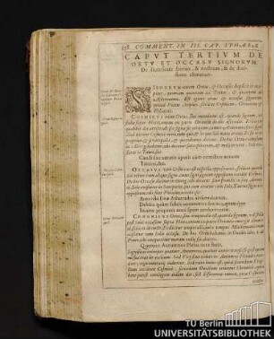 Caput tertium de ortu et occasu signorum. De diversitate dierum , & noctium, & de divisione climatum.