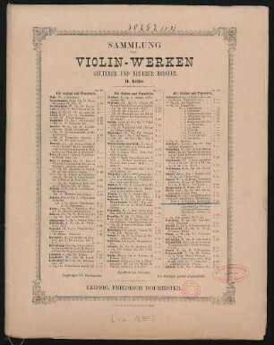 H. 1: Brautlieder