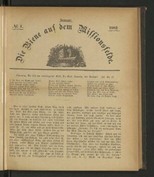 No. 1. Januar. 1882.