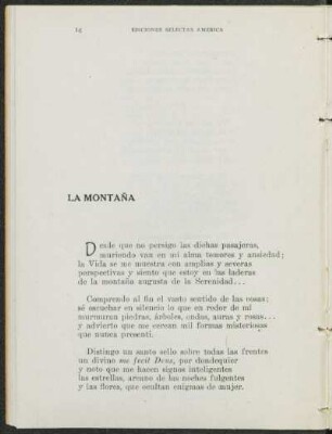La montaña
