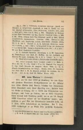 97. von Anten (Heinrich).