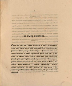 De plica Polonica : dissertatio inauguralis