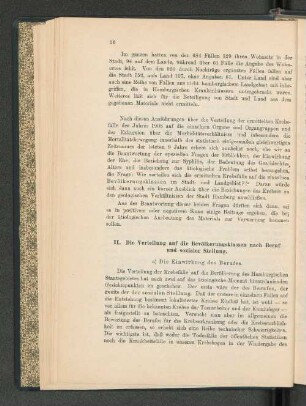 a) Die Einwirkung des Berufes.
