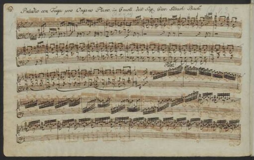 Fugen (inst.); org; g-Moll; BWV 535