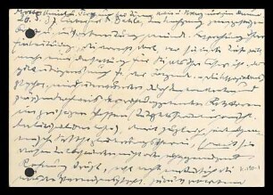 [Postkarte von Otto Selz an Julius Bahle vom 26. Mai 1937]