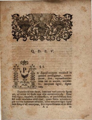 De Primaria Radicvm Hebraecarvm Significatione Ex Dialectis Orientalibvs Et Maxime Qvidem Arabica Feliciter Ervenda Commentatio