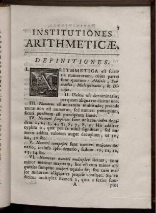 Caput I. De Calculo Integrorum.