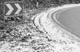 Erster Schneefall