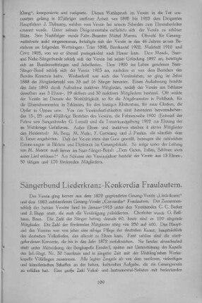 Sängerbund Liederkranz-Konkordia Fraulautern.