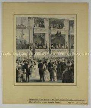 Subskriptionsball im Königlichen Opernhaus in Berlin 1856 (aus einer unbekannten Zeitschrift)