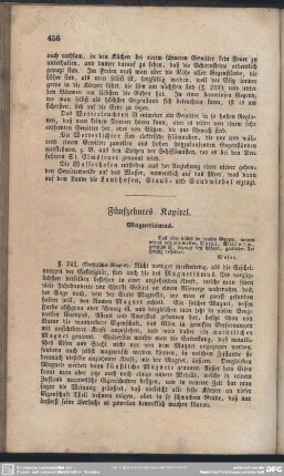 Fünfzehntes Kapitel. Magnetismus
