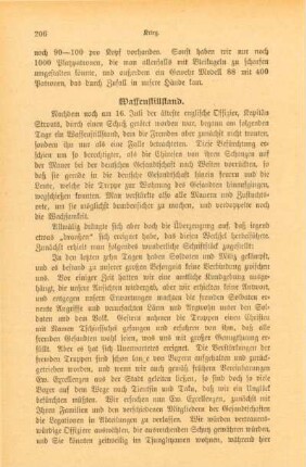 Waffenstillstand