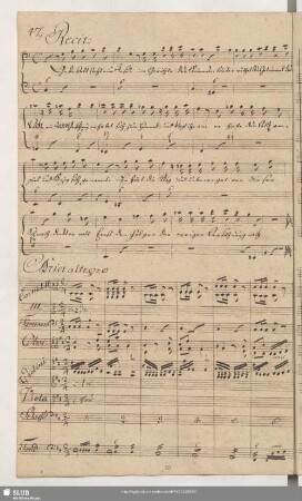 Recit[ativo]: Gefesselt steht nun Jesus