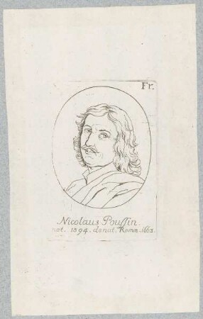 Bildnis des Nicolaus Poussin