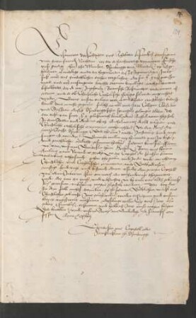 Brief an Bürgermeister und Rat der Stadt Wiedenbrück, 6.10.1547