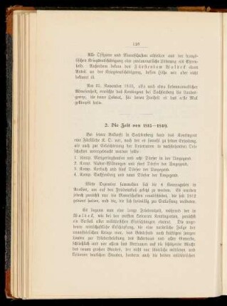 2. Die Zeit von 1815-1849.