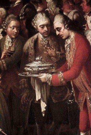Fest des Goldenen Vlies-Ordens zur Zeit des Kaisers Franz I. Stephan in der Wiener Hofburg