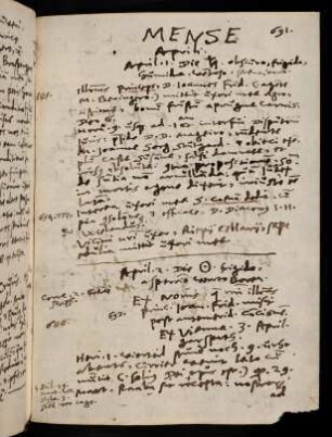 691-719, Mense Aprili