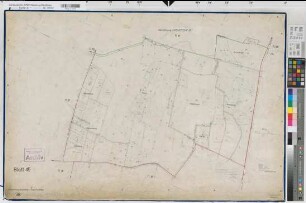 Drensteinfurt (Drensteinfurt), Flurbereinigung Drensteinfurt, Zuteilungskarte Herbern Flur 39