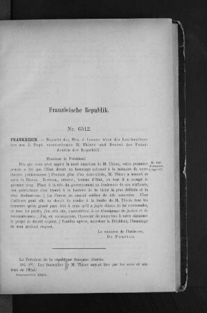 Französische Republik.