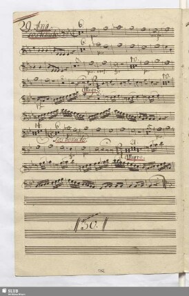 29. Aria: Pensieri a capitolo / Fischietti, D.