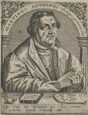 Bildnis des Martinus Lutherus