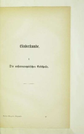 Länderkunde