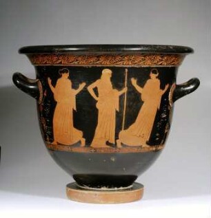 Glockenkrater mit mythologischer Szene