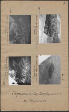 Befestigungen südwestlich Lille aus 500 m Höhe 20.06.1915