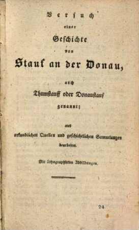 Verhandlungen des Historischen Vereins für den Regenkreis. 2, 4. 1834