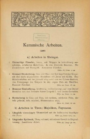 Versteigerung. 1898, 25. Apr. = [12]