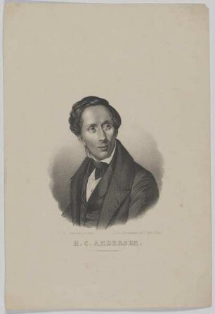 Bildnis des H. C. Andersen