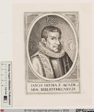 Bildnis Jan Does d. J. van der (lat. Janus Dousa)