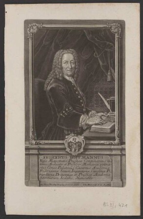 Porträt Friedrich Hoffmann (1660-1742)