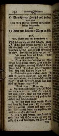 d) Vom Creuz, Trübsal und Leiden,