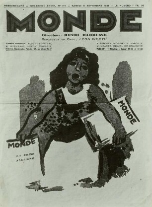 Monde: Zeitungsruferin