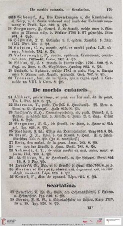 Scarlatina (Nr. 4647 - 4650)