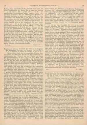 131-132 [Rezension] Paulus, Nikolaus, Geschichte des Ablasses am Ausgange des Mittelalters