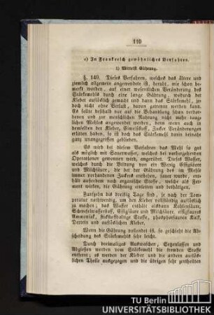 1) Mittelst Gährung.