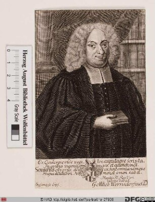Bildnis Gottfried Balthasar Scharf(f)