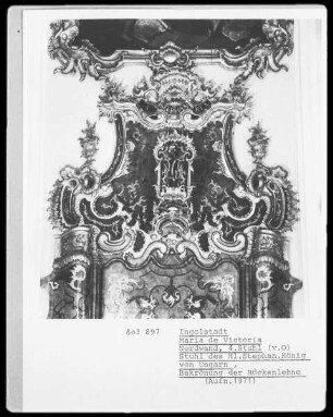 Stuhl des Heiligen Stephan, König von Ungarn