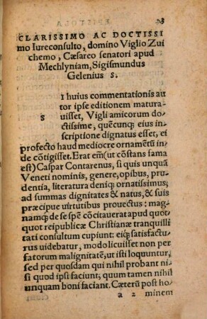 Casparis Contareni Patricii Veneti, De magistratibus, & re pub. Venetorum libri quinq[ue]
