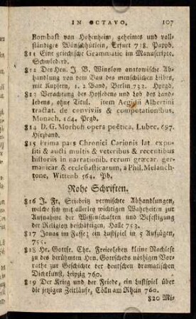 107-112, Rohe Schriften.